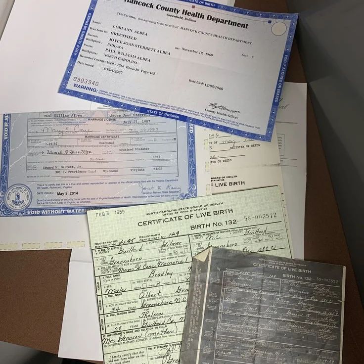 Registered passport ID card, driving license, visa, 